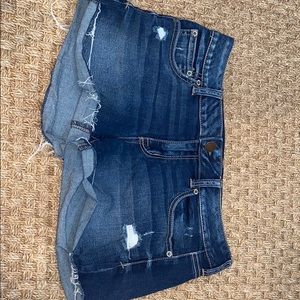American Eagle Distressed denim shorts